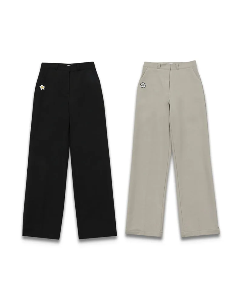MACKY Golf: Straight Fit Pants - Black