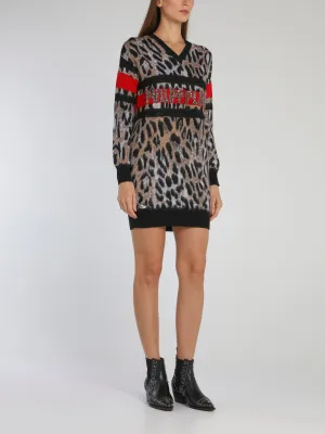 Maculate Ribbed Pullover Dress