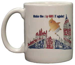 Make the Sky Great Again Trump Balloon Funny 11oz Coffee Mug