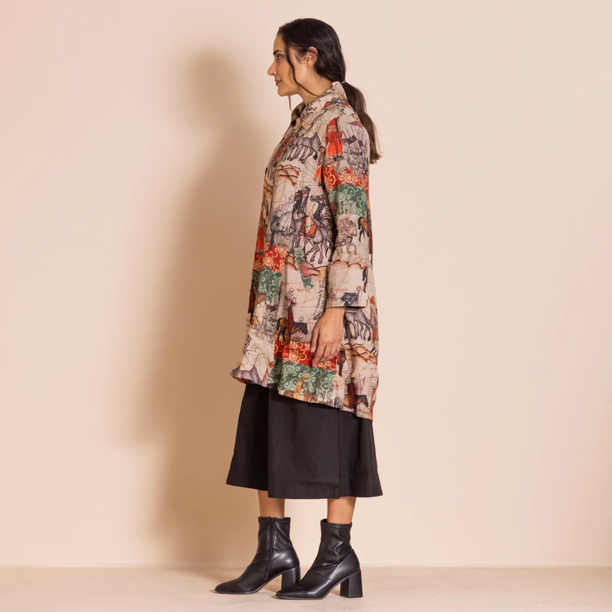 marco polo swing coat