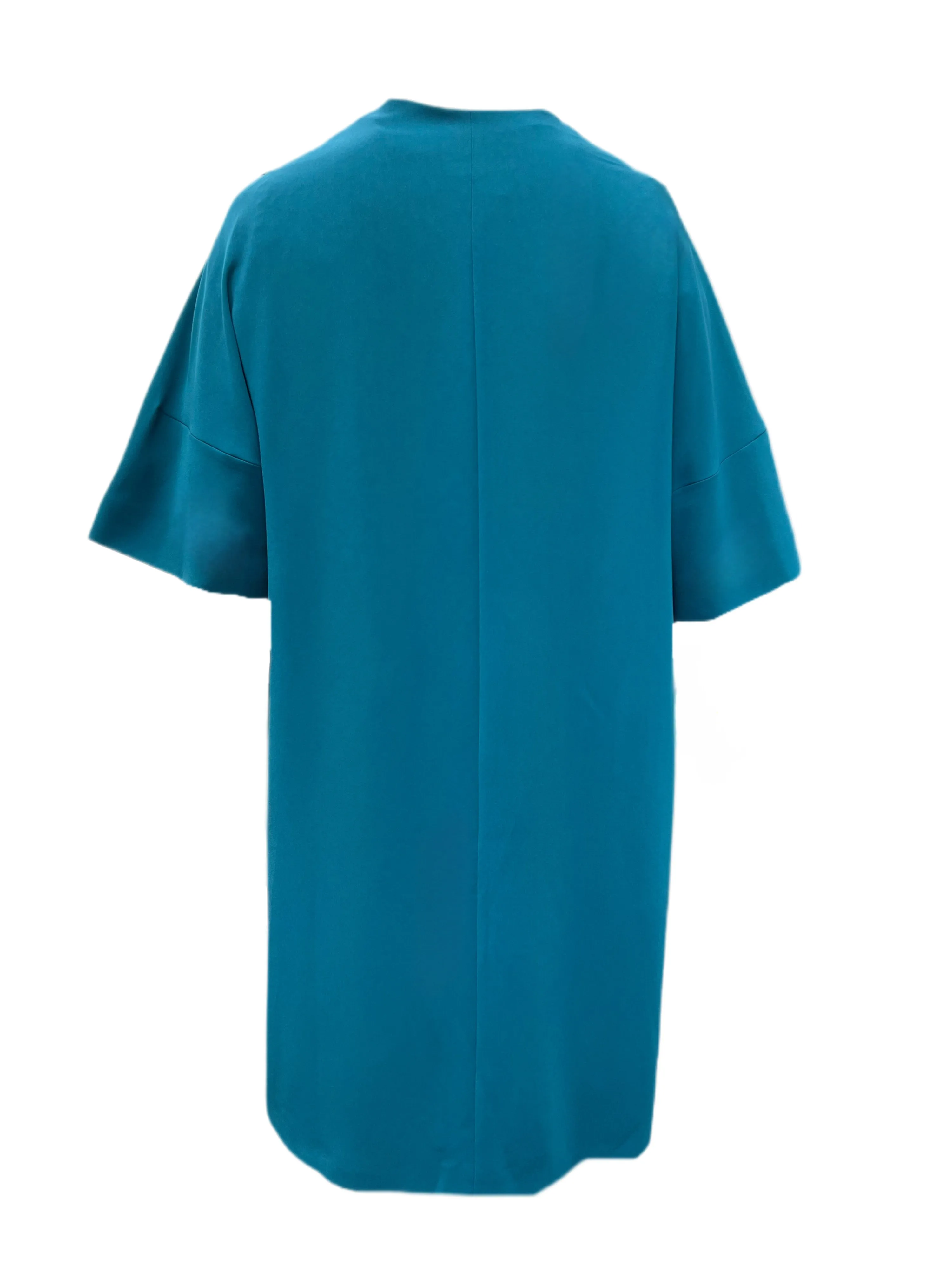 Marina Rinaldi Women's Green Teseo Open Front Jacket NWT