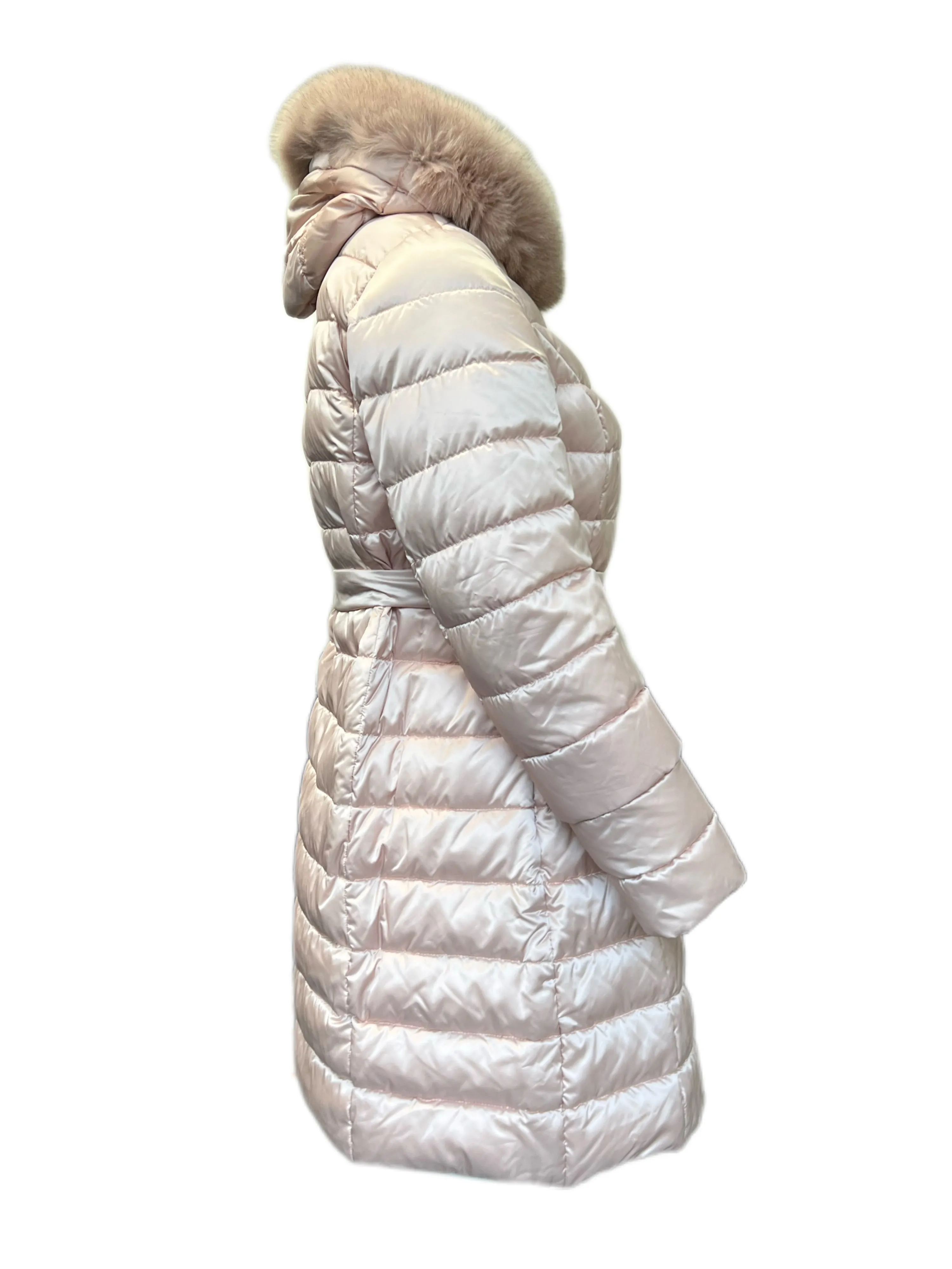 Marina Rinaldi Women's Pink Atlantico Hooded Jacket NWT