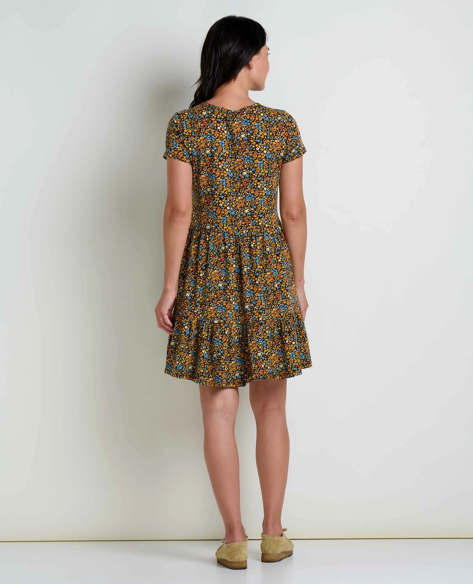 Marley Tiered Short Sleeve Dress
