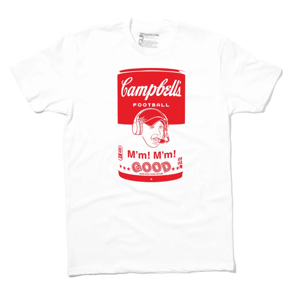 Matt Campbell's Football Soup Can