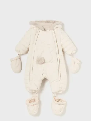 Mayoral Unisex Bunny Snowsuit