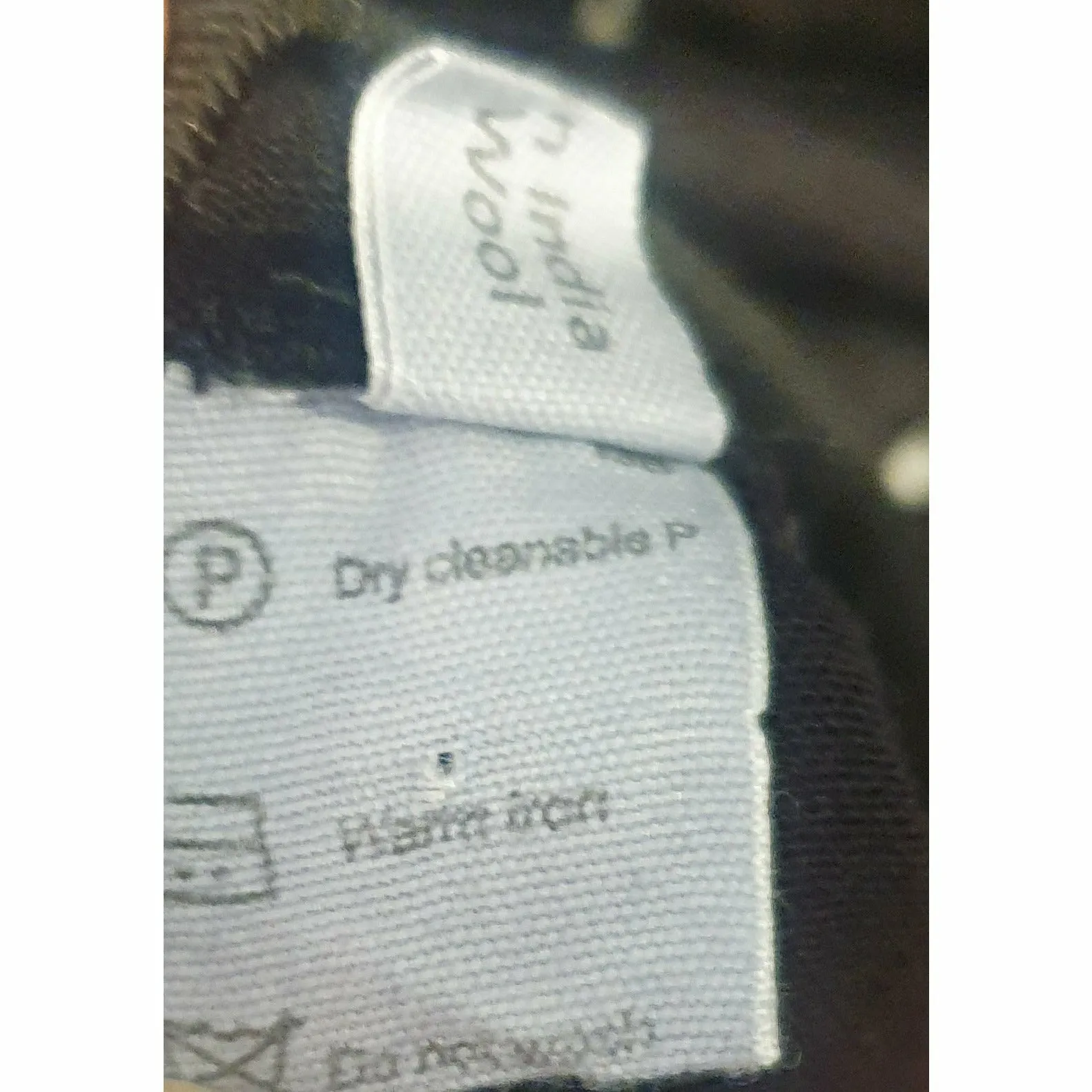 Megan Park black 100% wool jumper with unique embellishments size L (best fits 14)