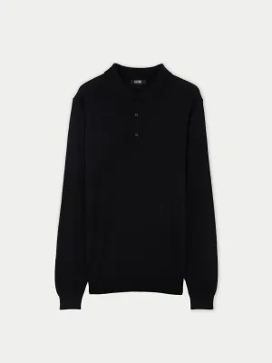 Men's Cashmere Silk Polo