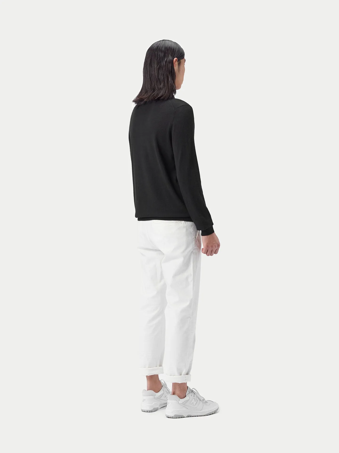Men's Cashmere Silk Polo