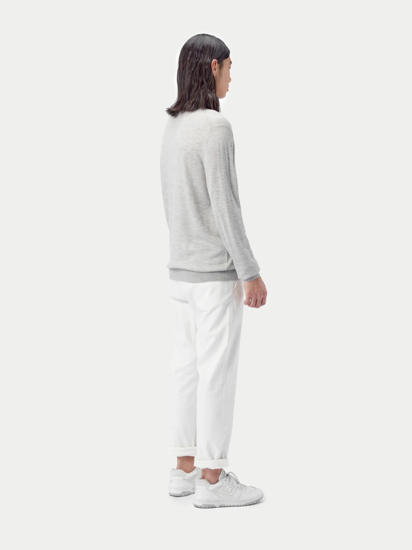 Men's Cashmere Silk Polo