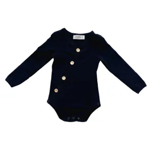 Midnight Bamboo L/Slv Bodysuit