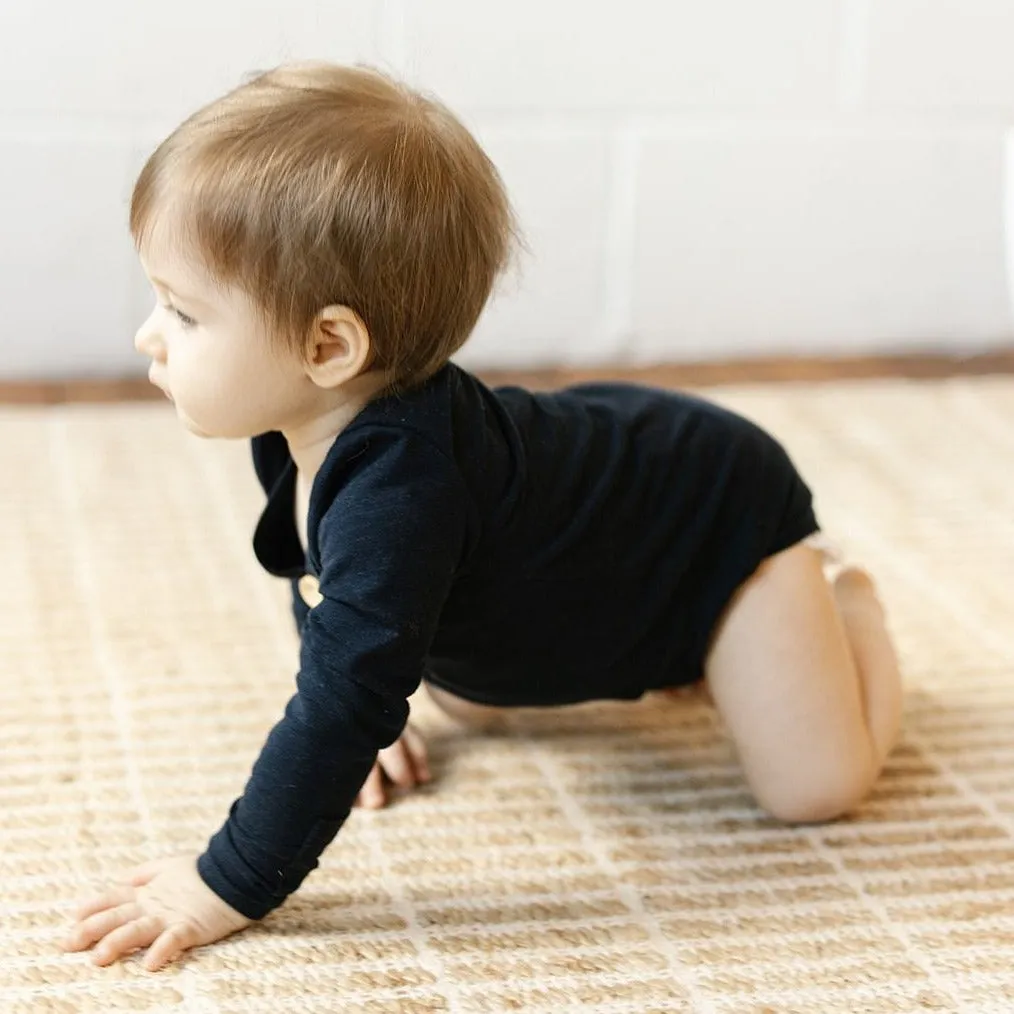 Midnight Bamboo L/Slv Bodysuit