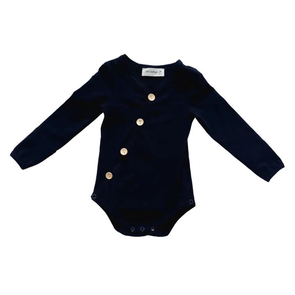 Midnight Bamboo L/Slv Bodysuit