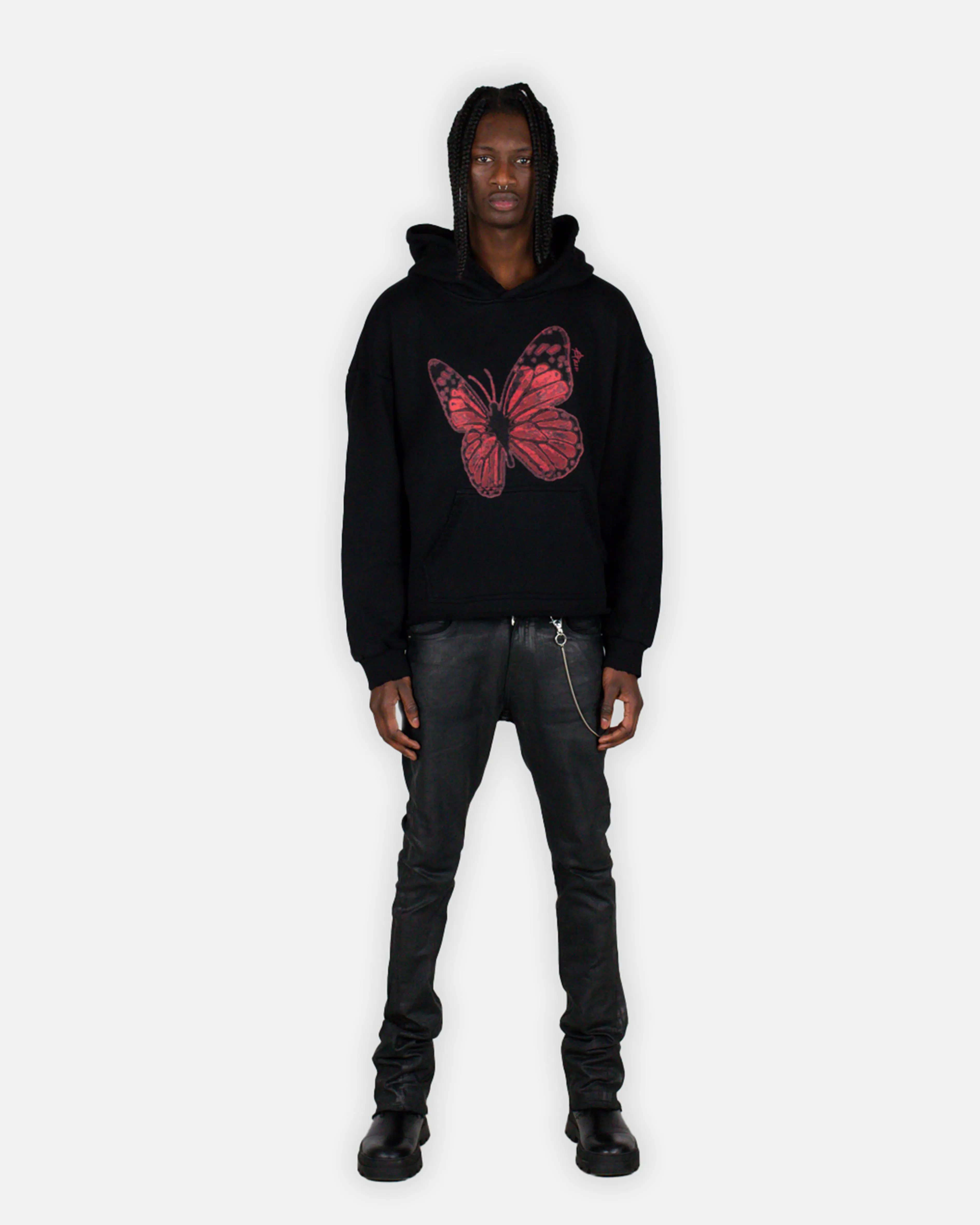 MIDNIGHT BUTTERFLY HOODIE