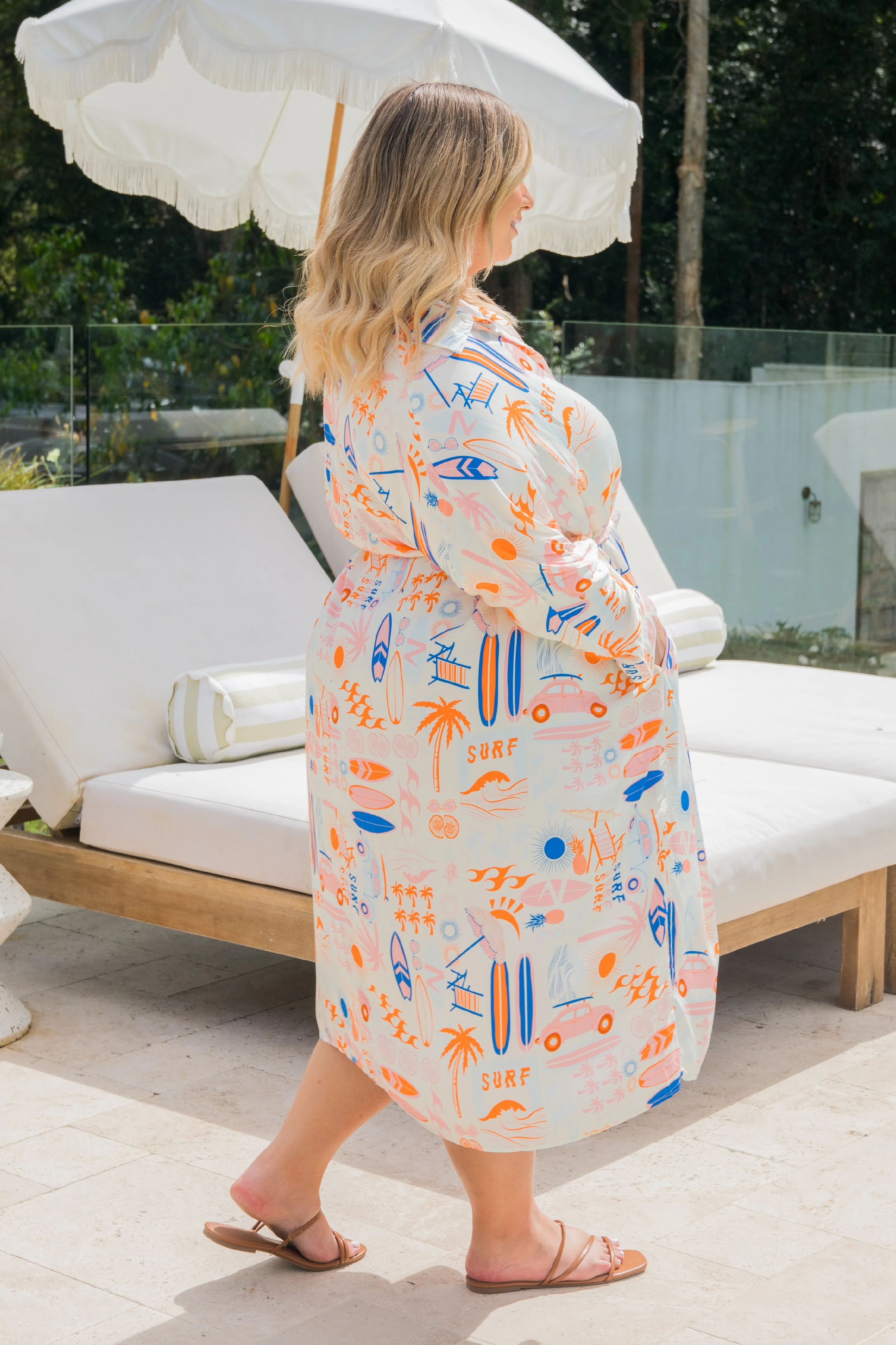 Miracle Shirt Dress | Surf's Up | FINAL SALE