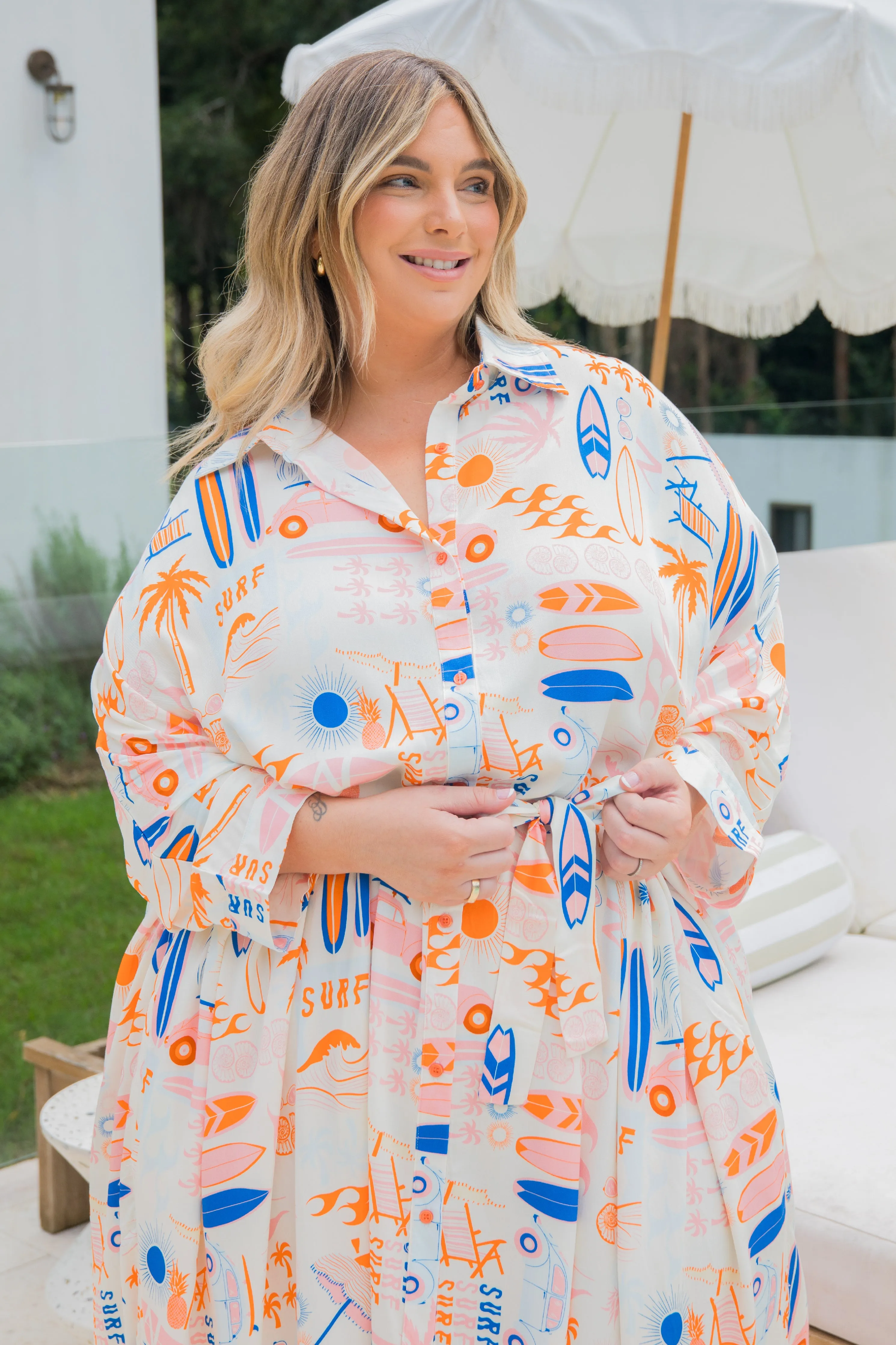 Miracle Shirt Dress | Surf's Up | FINAL SALE