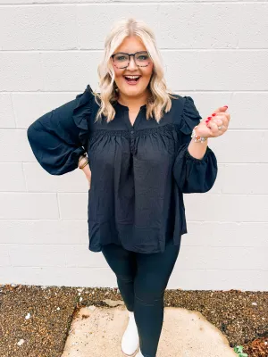 Monica Blouse Black