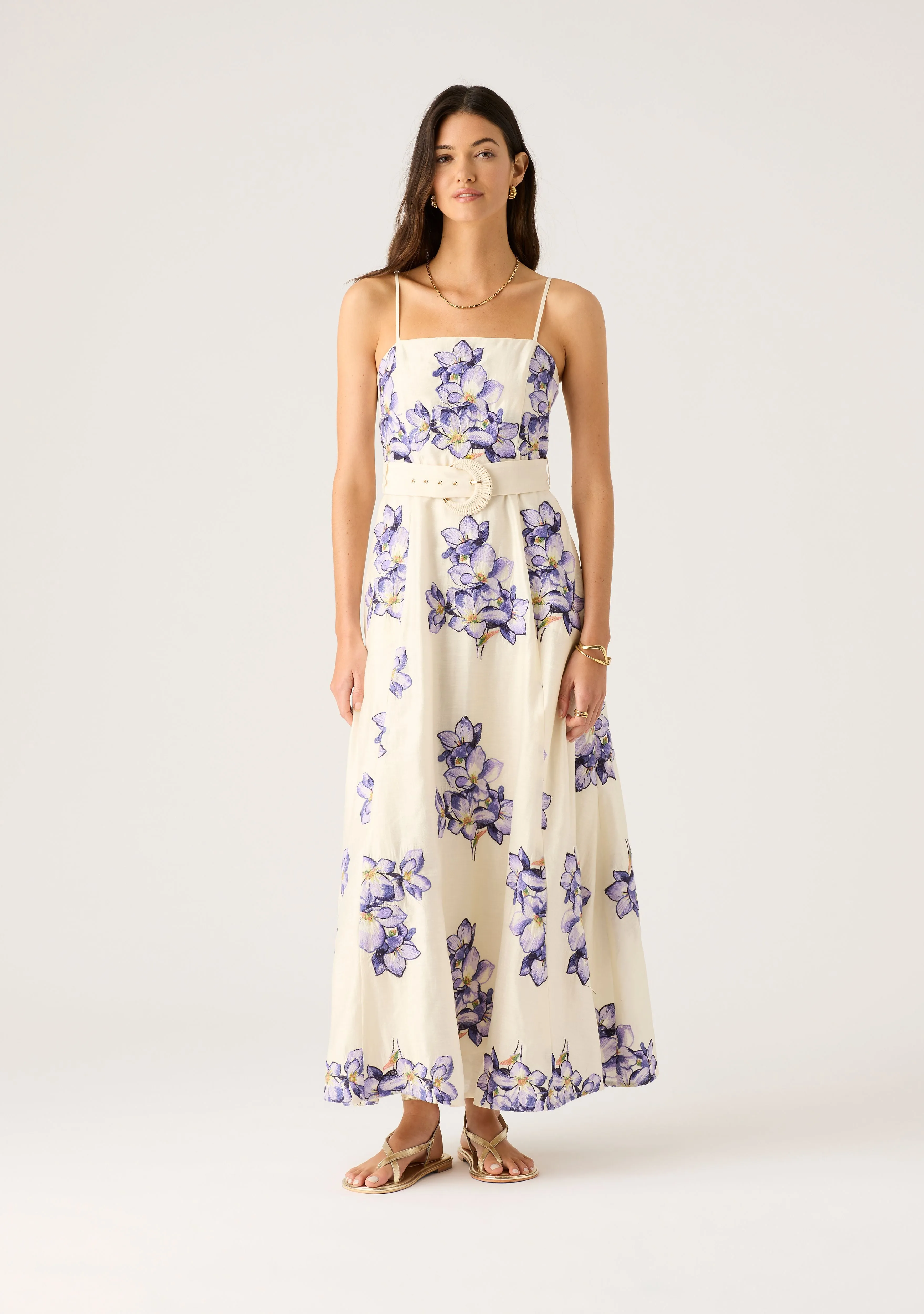Mos - Violetta Maxi Dress - Ivory