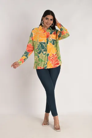Multicolor Print Shirt
