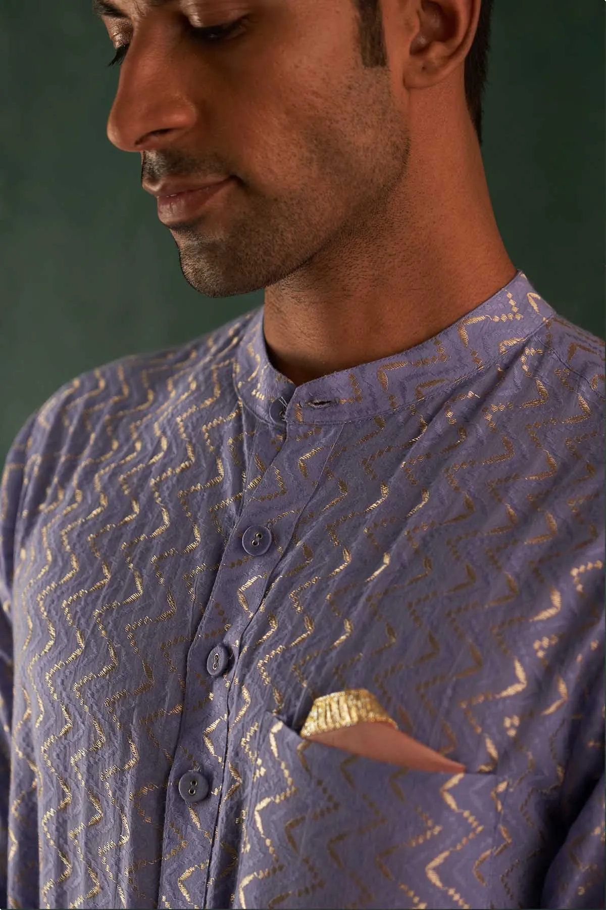 Multicolor Straight Kurta Set