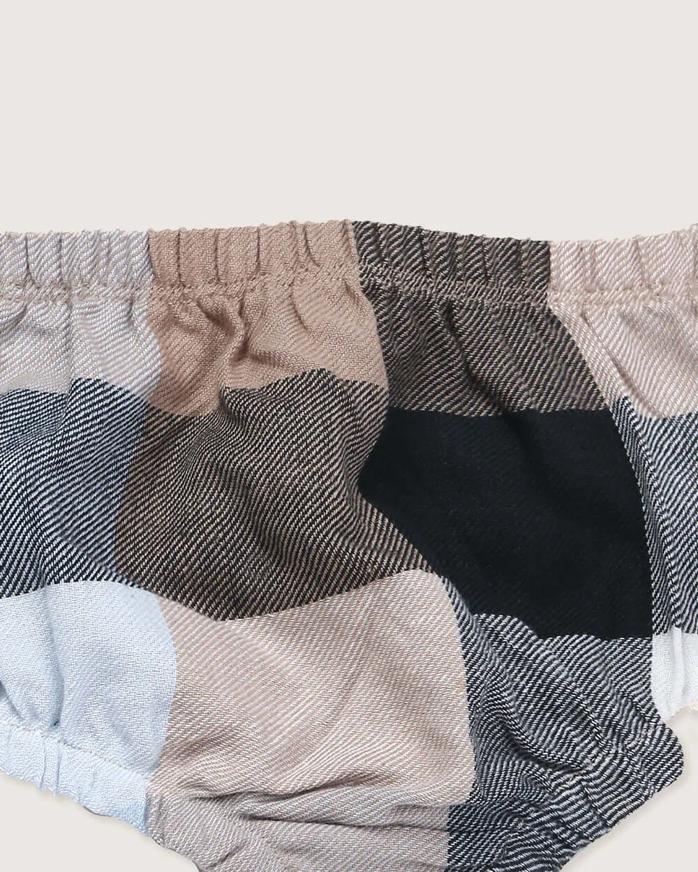 Multicolour Bold Check Print Bloomers