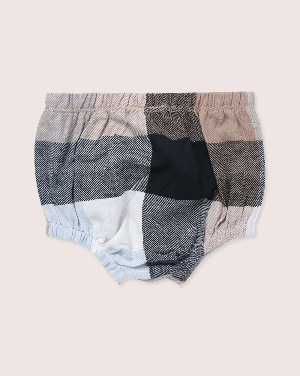 Multicolour Bold Check Print Bloomers
