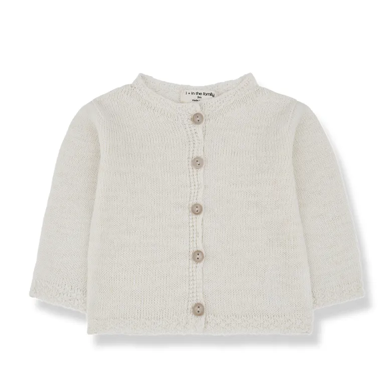 MUSHA knit cardigan - off-white