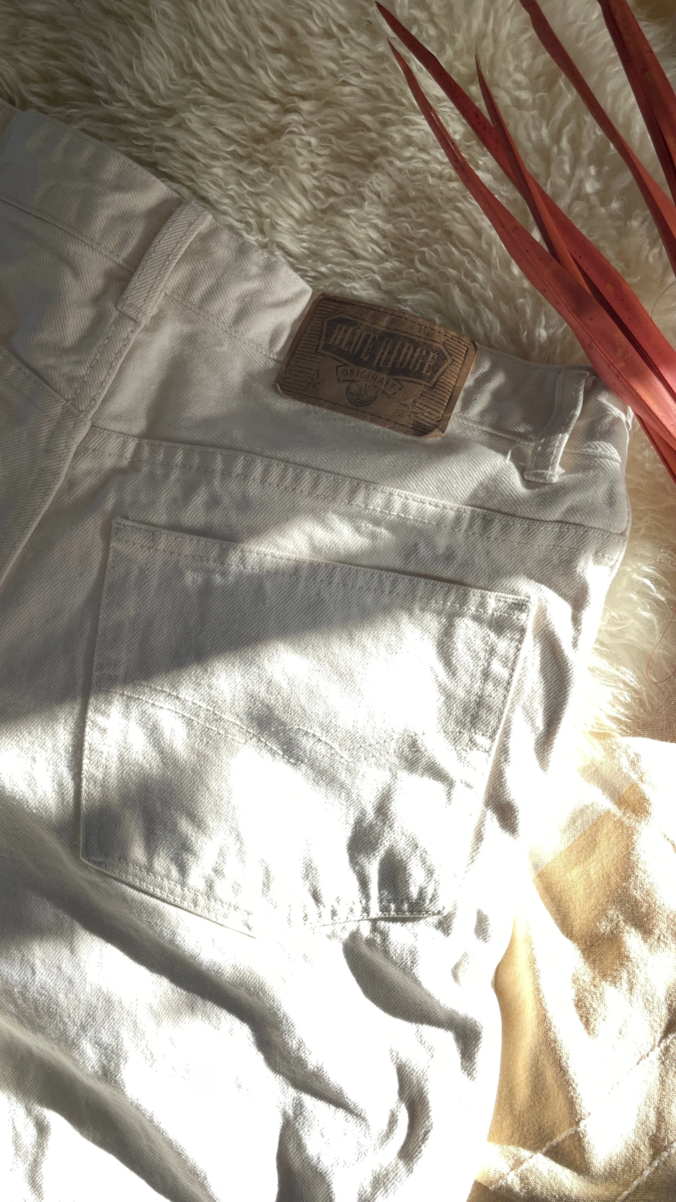 Neutral Denim Pants