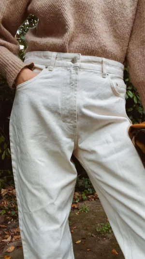 Neutral Denim Pants