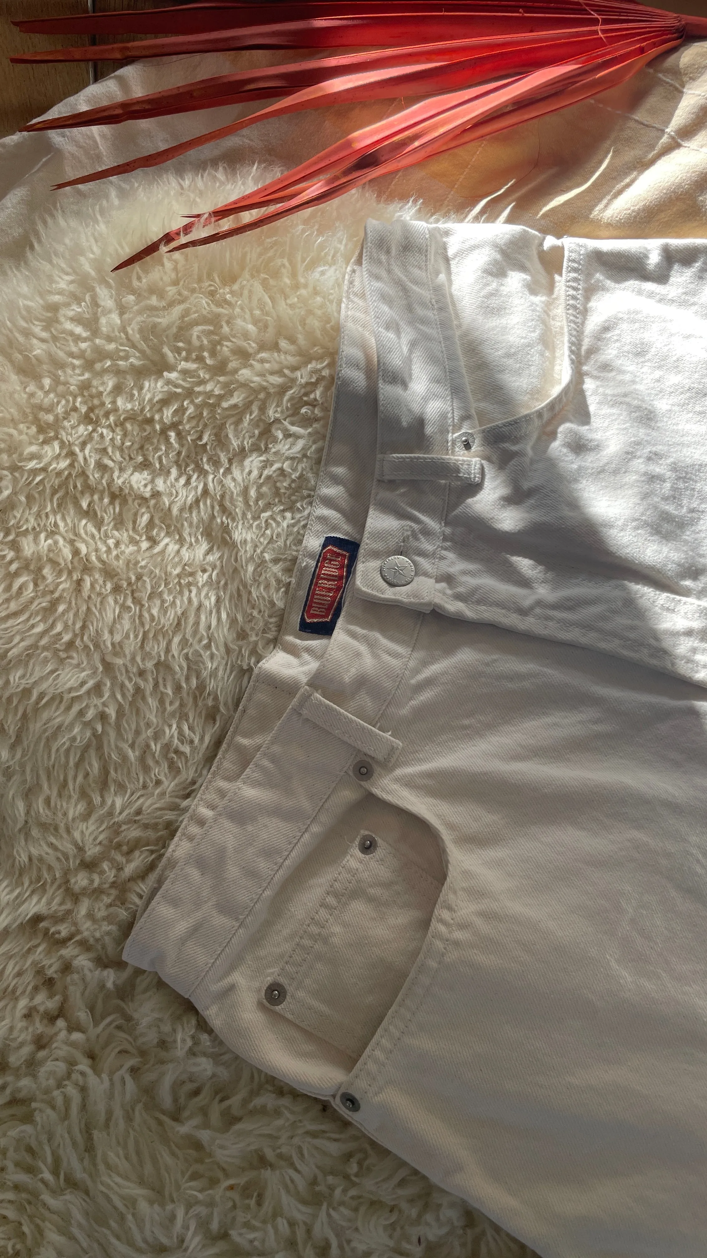 Neutral Denim Pants