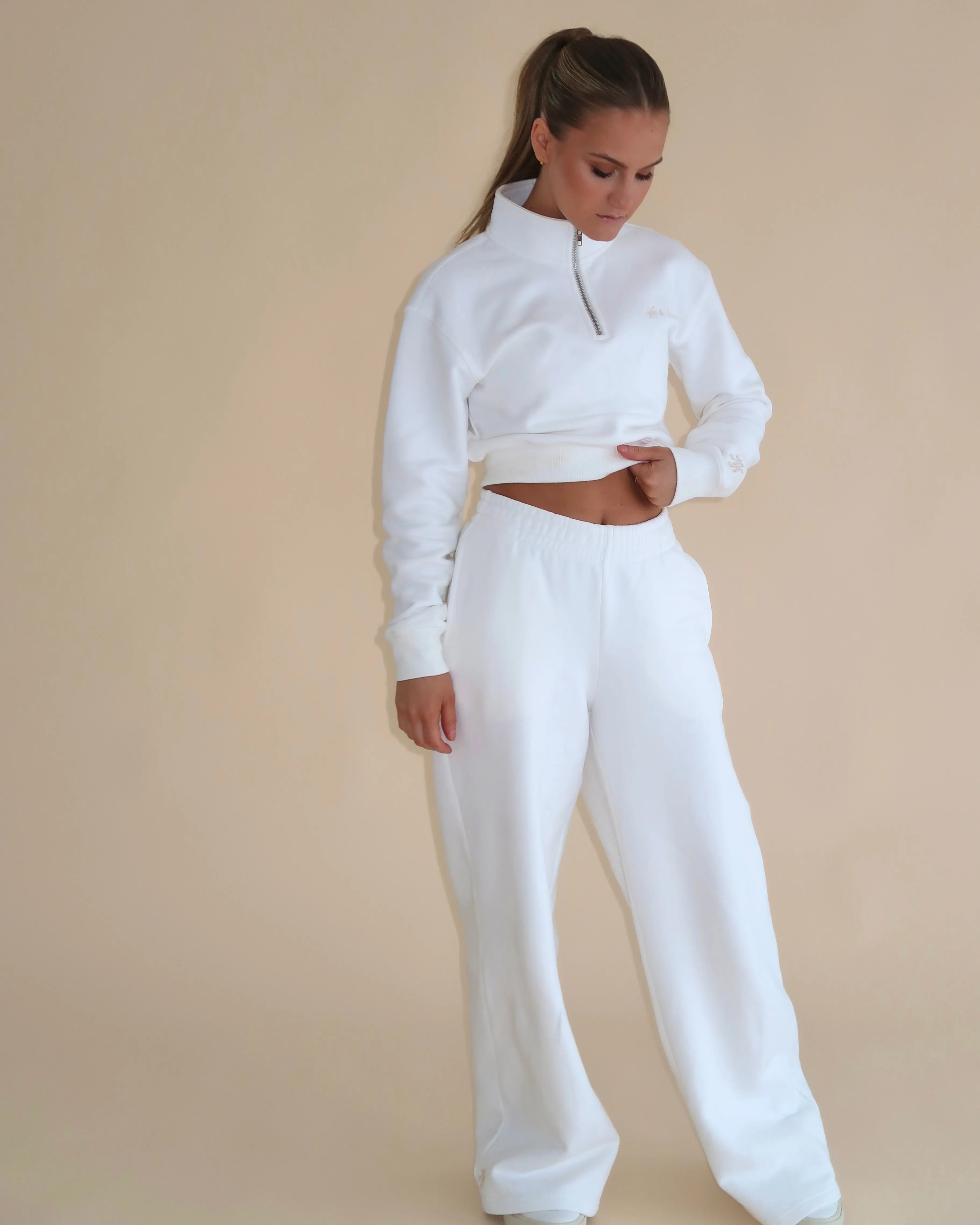 neutral pant - vanilla