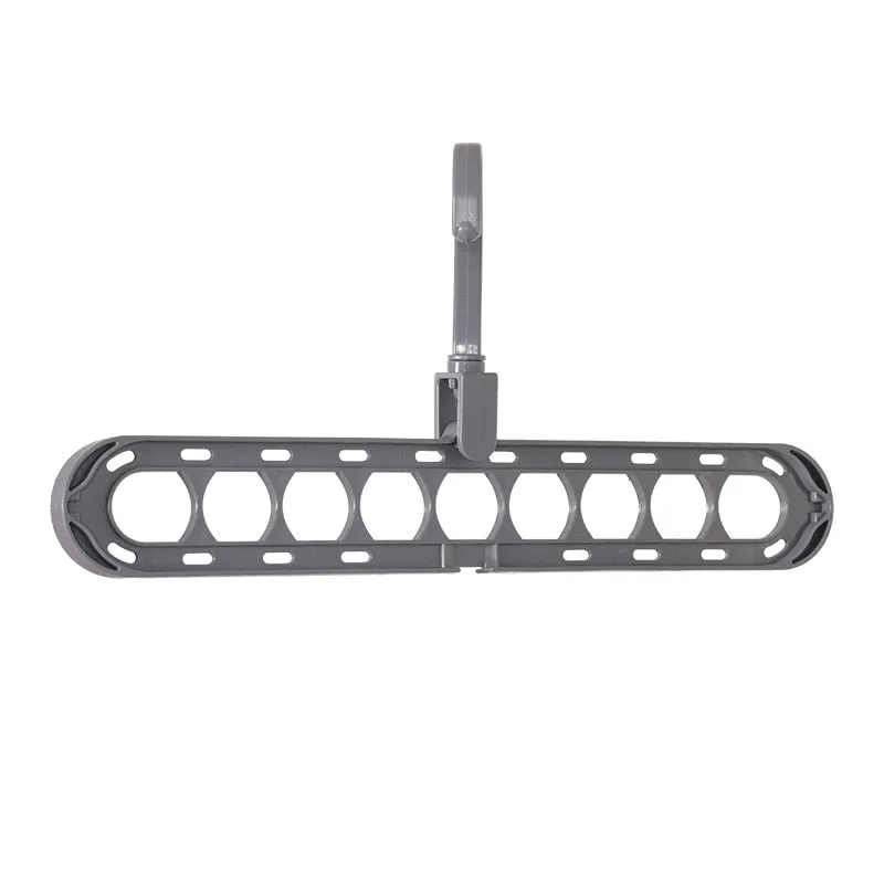 Nine-Hole Magic Clothes Hanger Wardrobe Organiser
