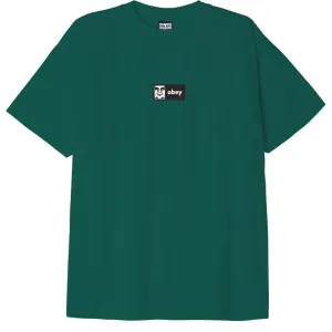 Obey icon t-shirt adventure green