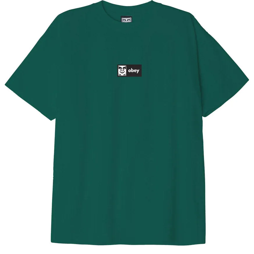 Obey icon t-shirt adventure green