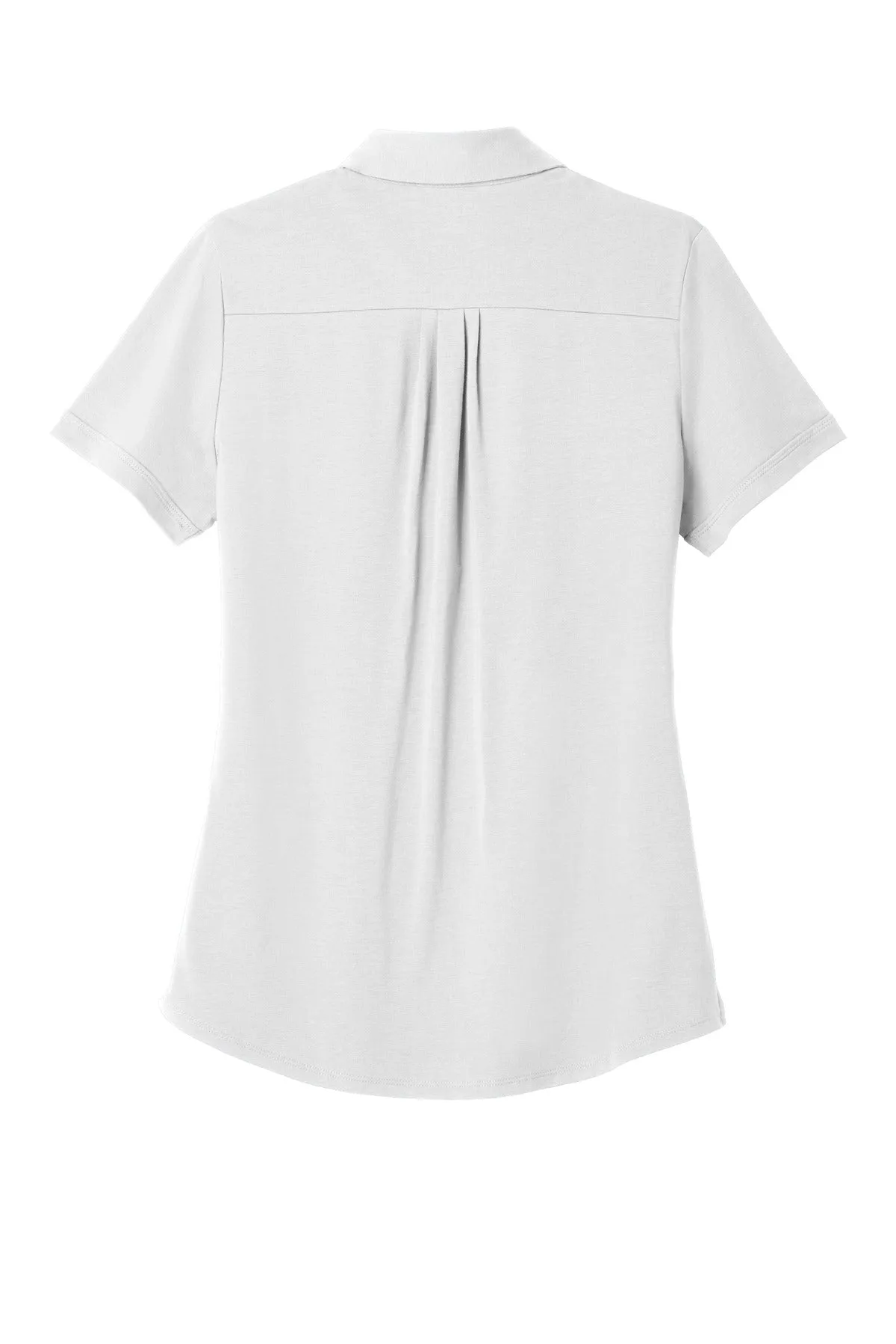 OGIO  Women's Limit Polo. LOG138 Bright White
