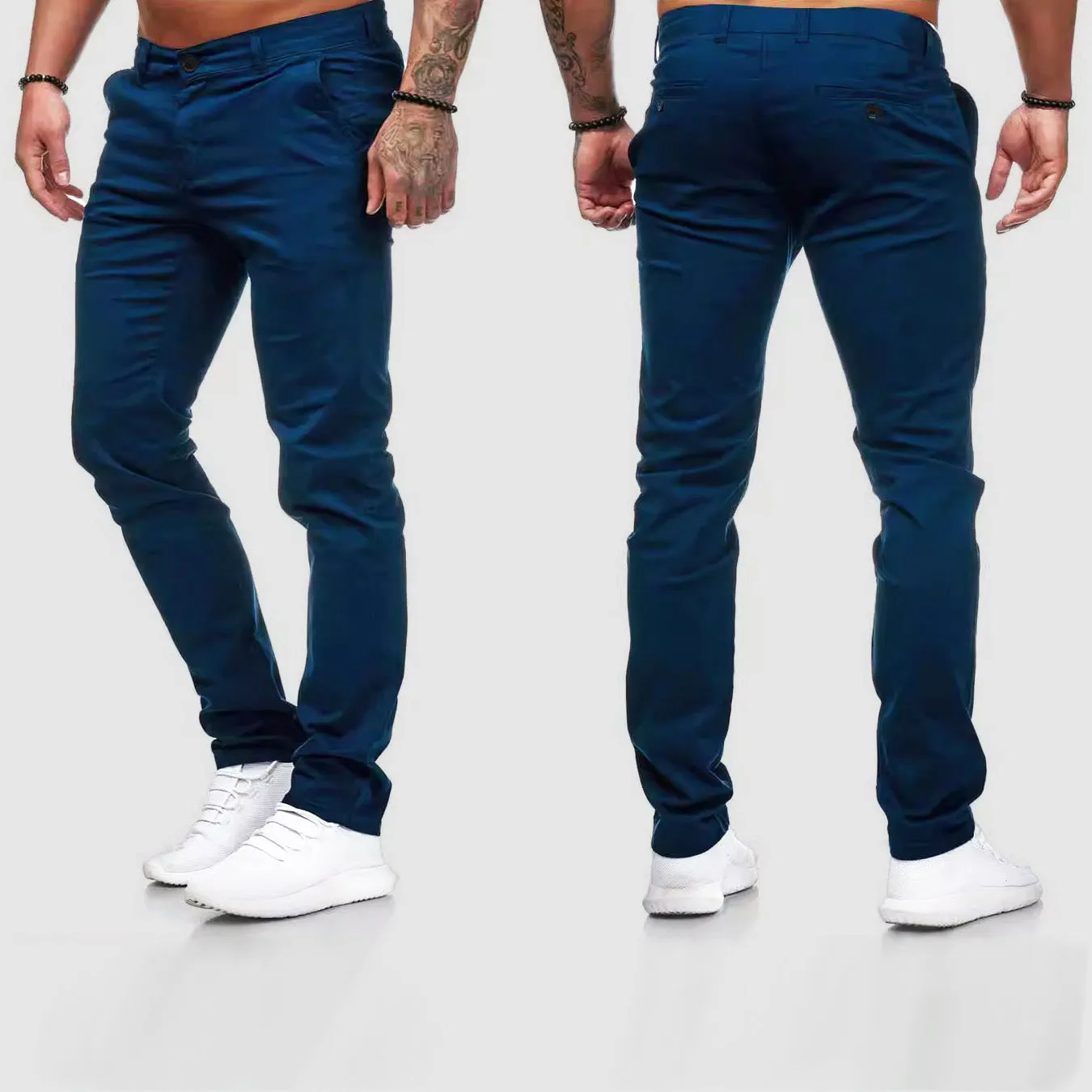 Pants Urban™ | Men's Casual Slim Straight Leg Pants | Lightweight Fabric, Breathable, and Comfortable Fit