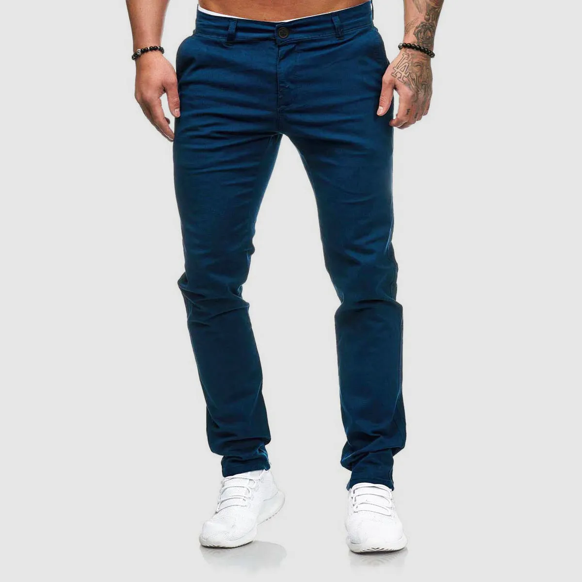 Pants Urban™ | Men's Casual Slim Straight Leg Pants | Lightweight Fabric, Breathable, and Comfortable Fit
