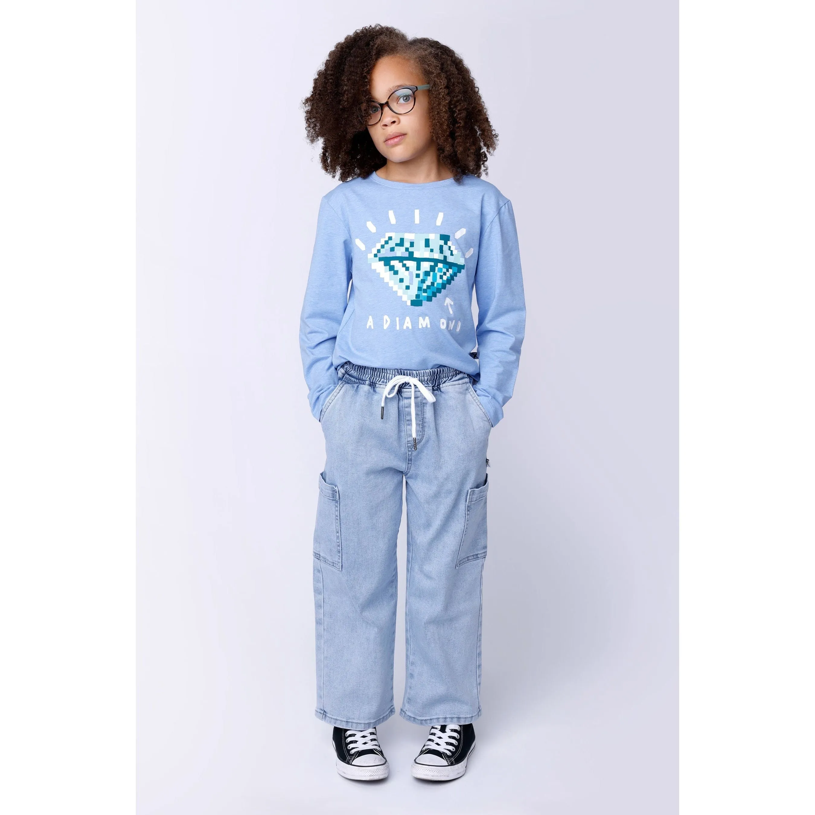 Pixelled Diamond Tee