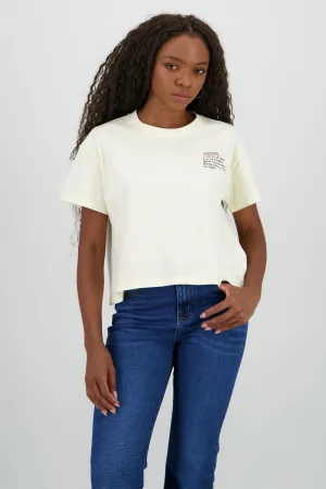 Playera boxy orange spritz
