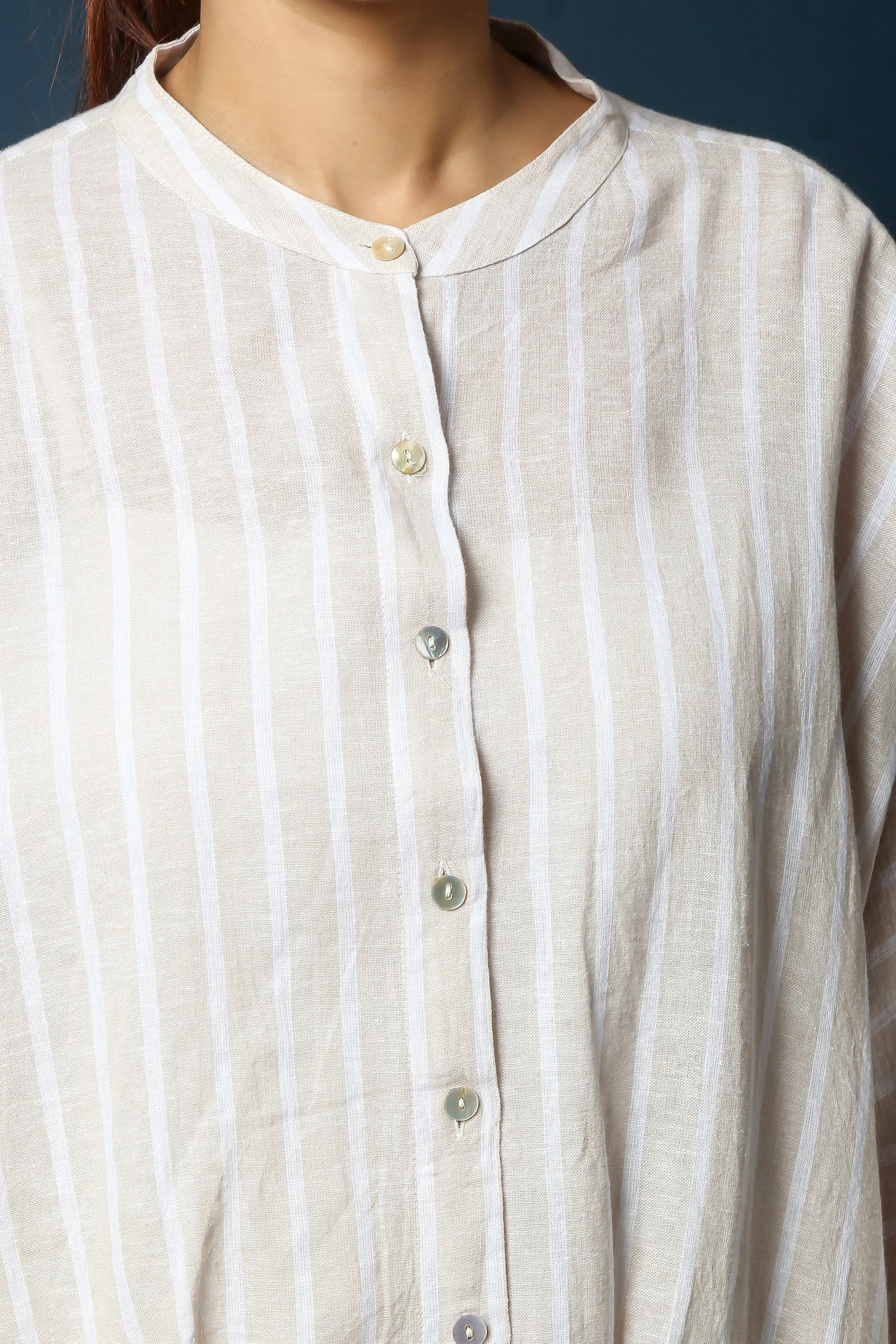 PLEAT HEM TOP