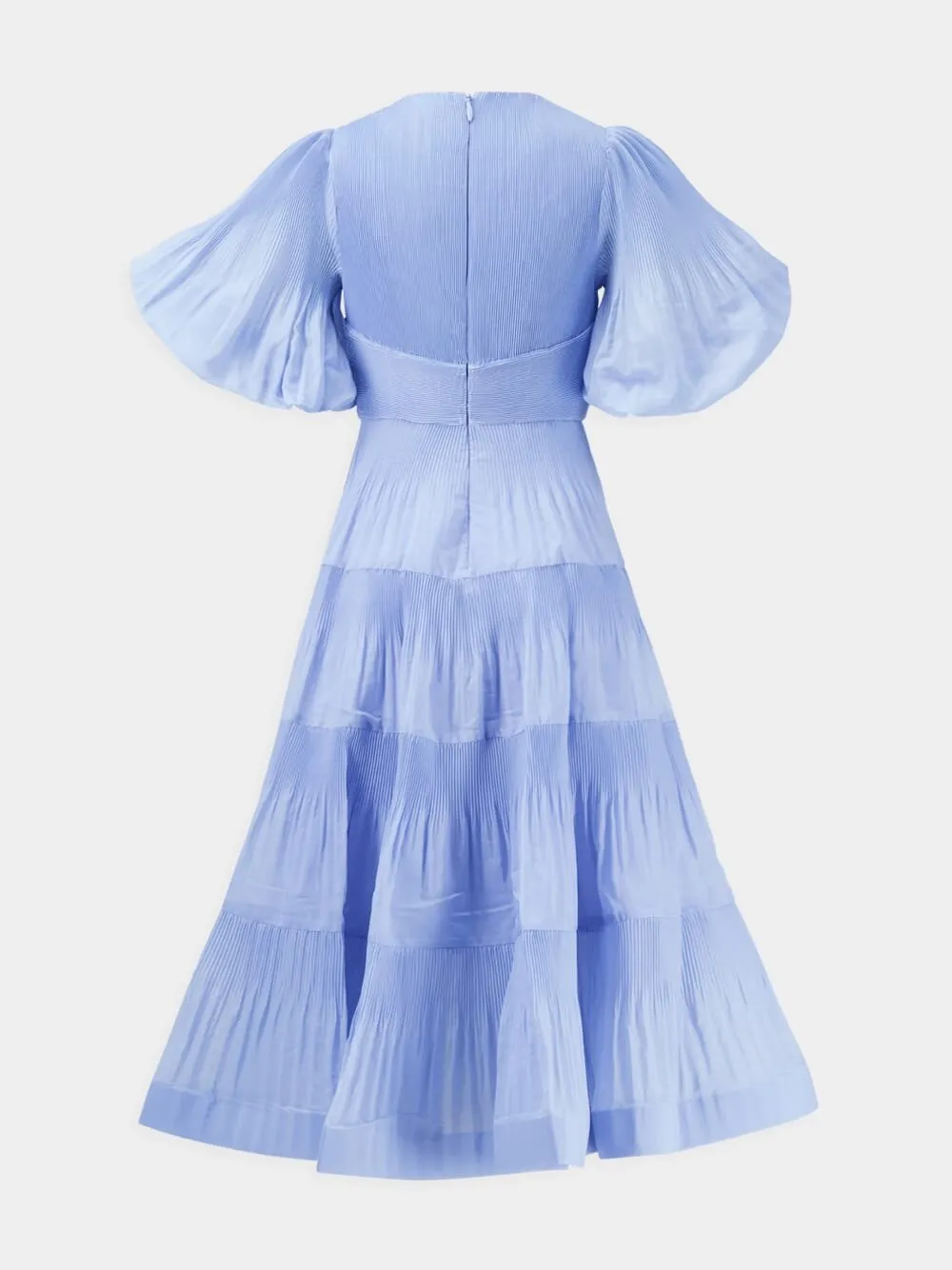 Pleated Midi Dress