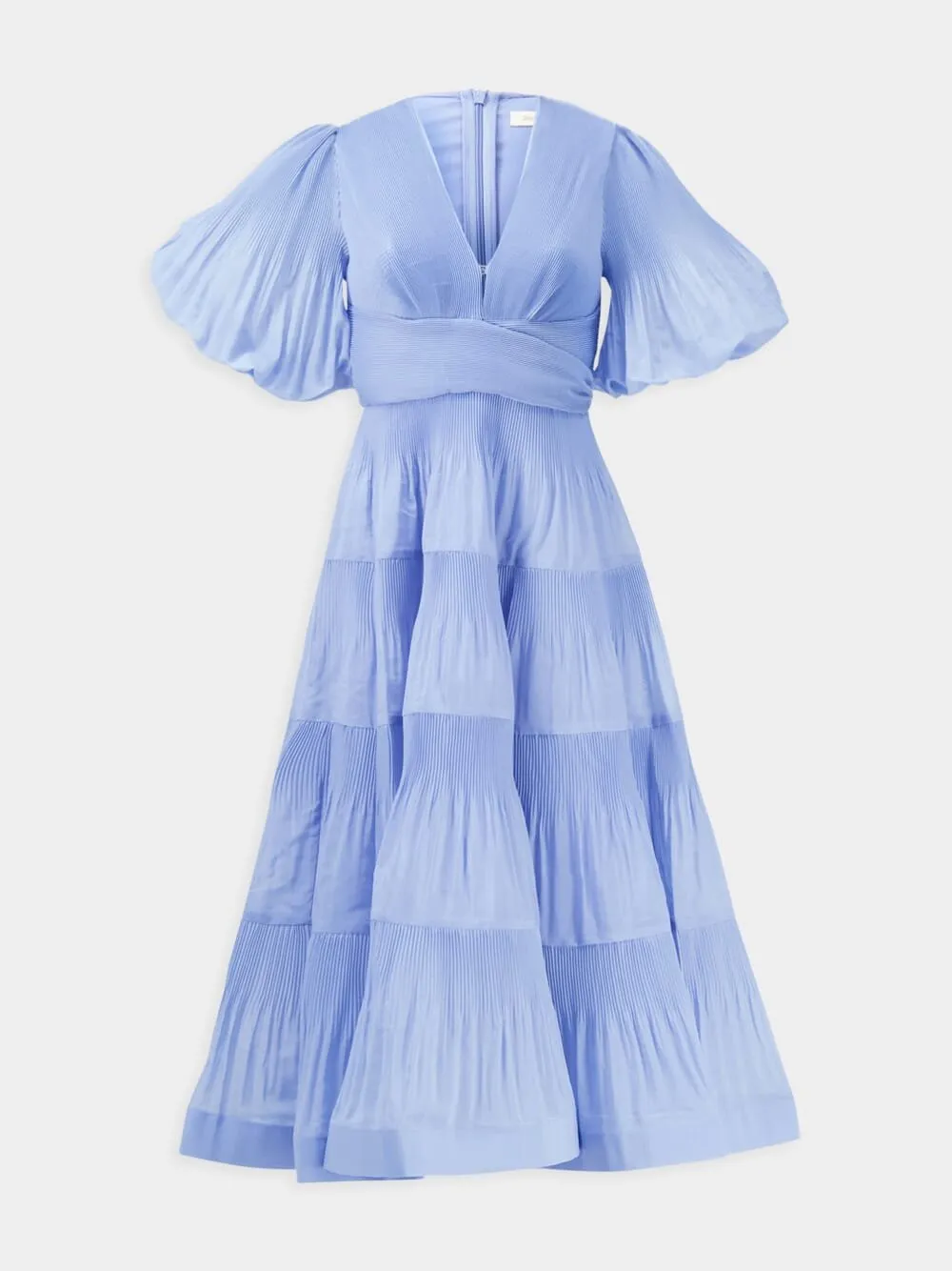 Pleated Midi Dress
