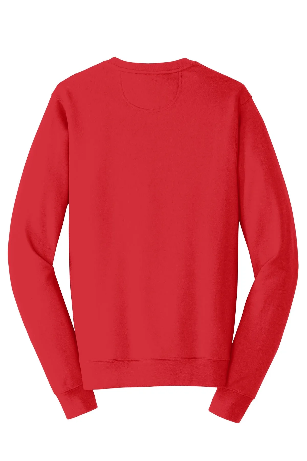Port & Company Fan Favorite Fleece Crewneck Sweatshirt. PC850 Bright Red
