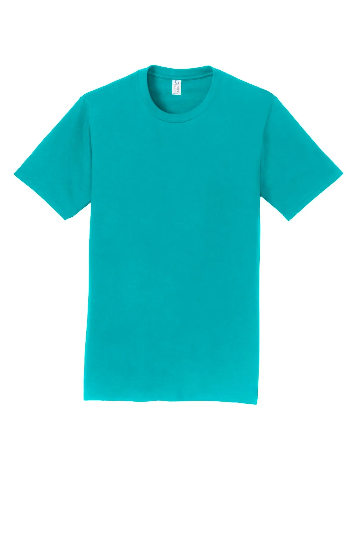 Port & Company Fan Favorite Tee. PC450 Bright Aqua