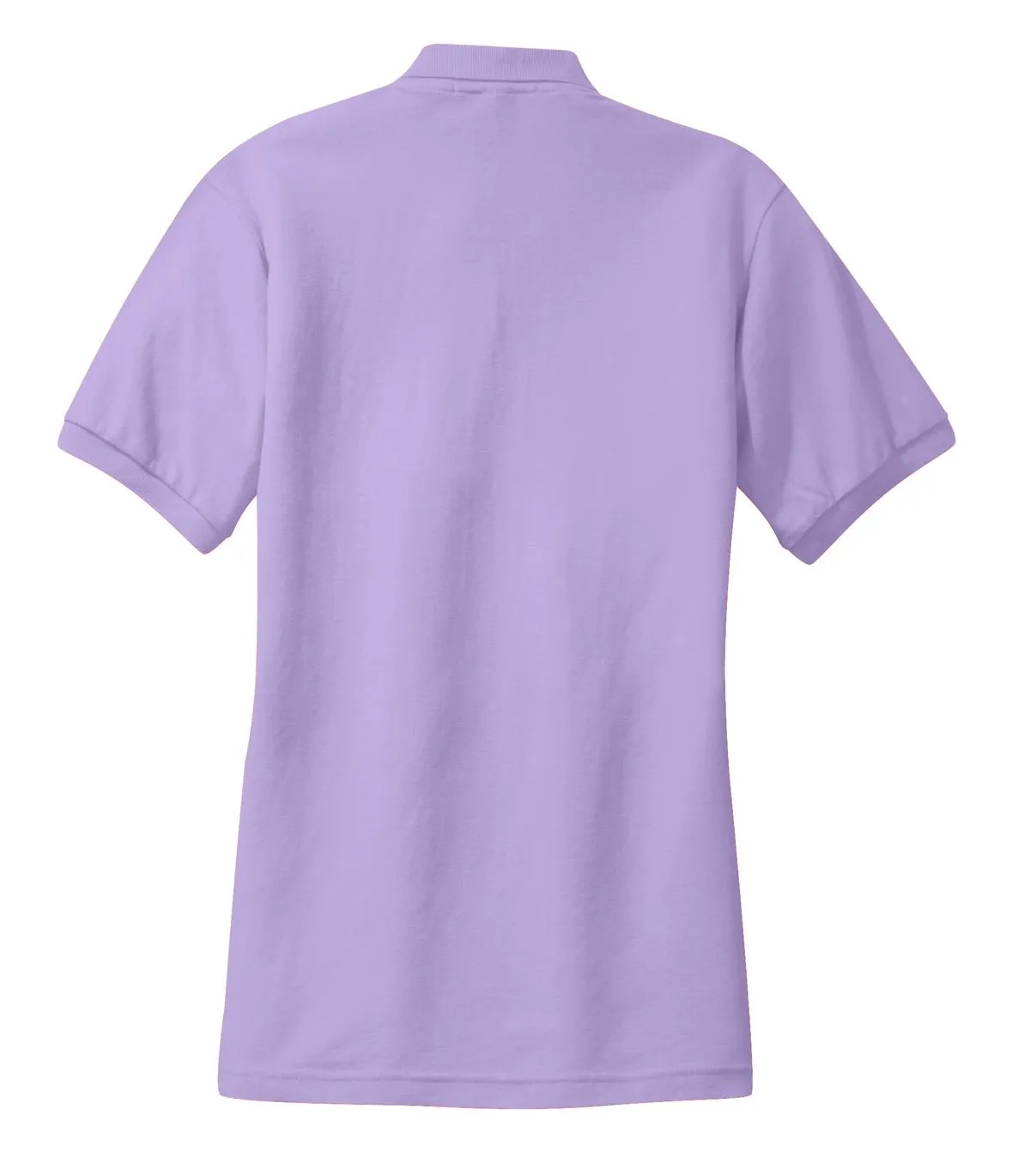 Port Authority Women's Silk Touch Polo.  L500 Bright Lavender