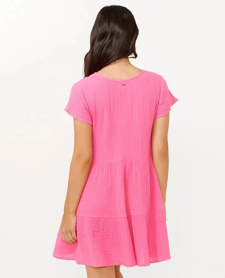 Premium Surf Dress- Hot Pink