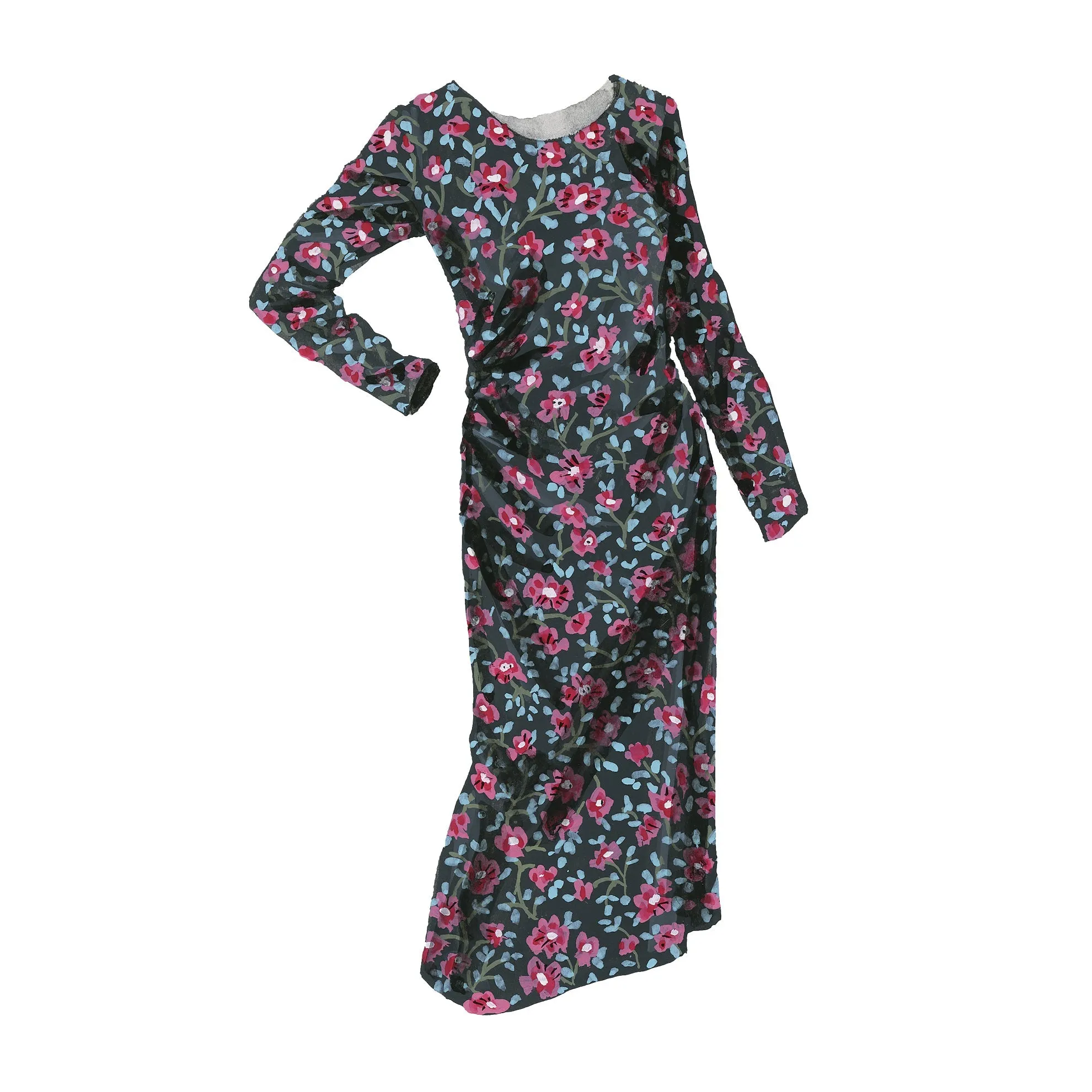 Printed Secret Keeper Dress