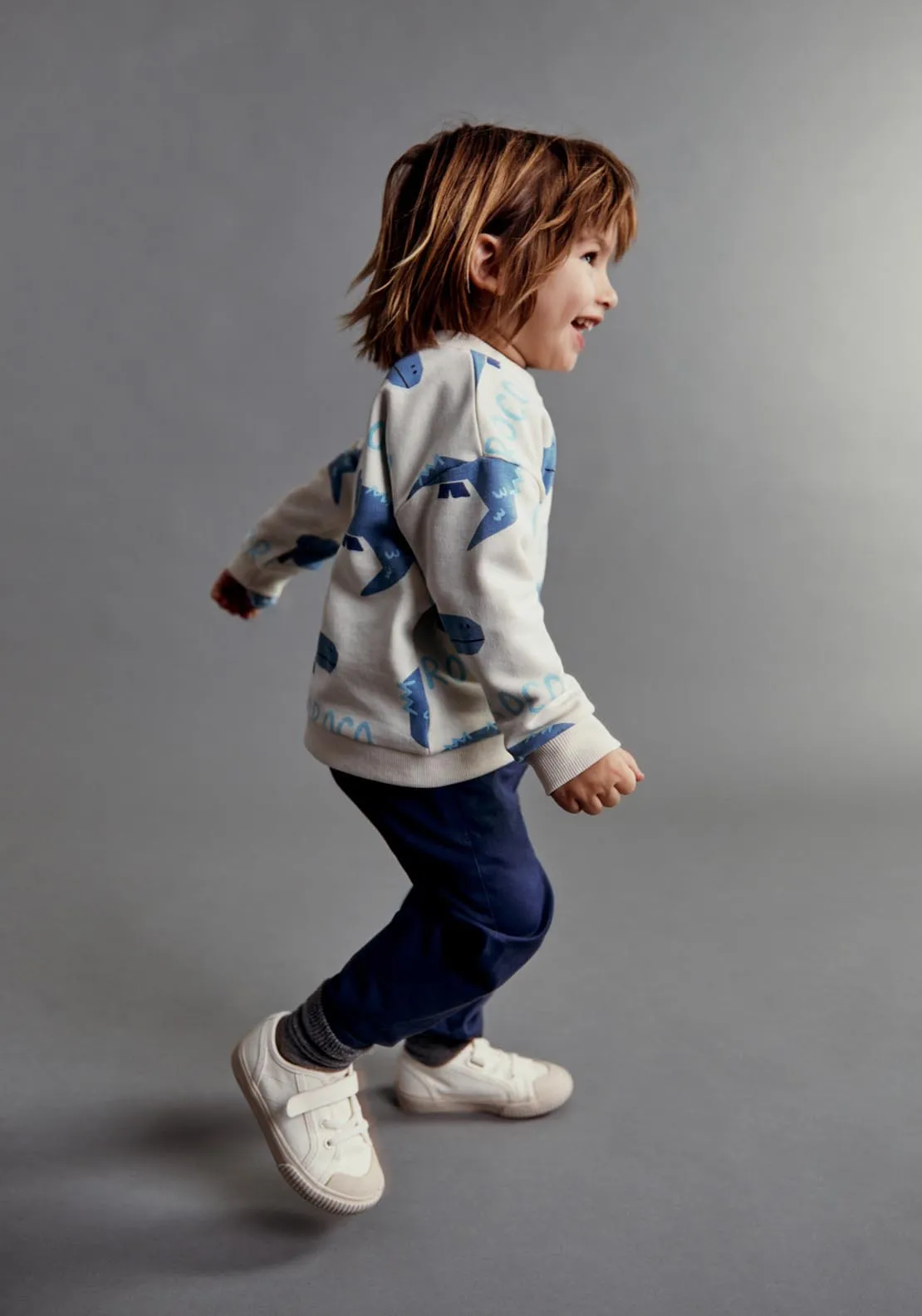 Printed tiger sweatshirt - Green Light