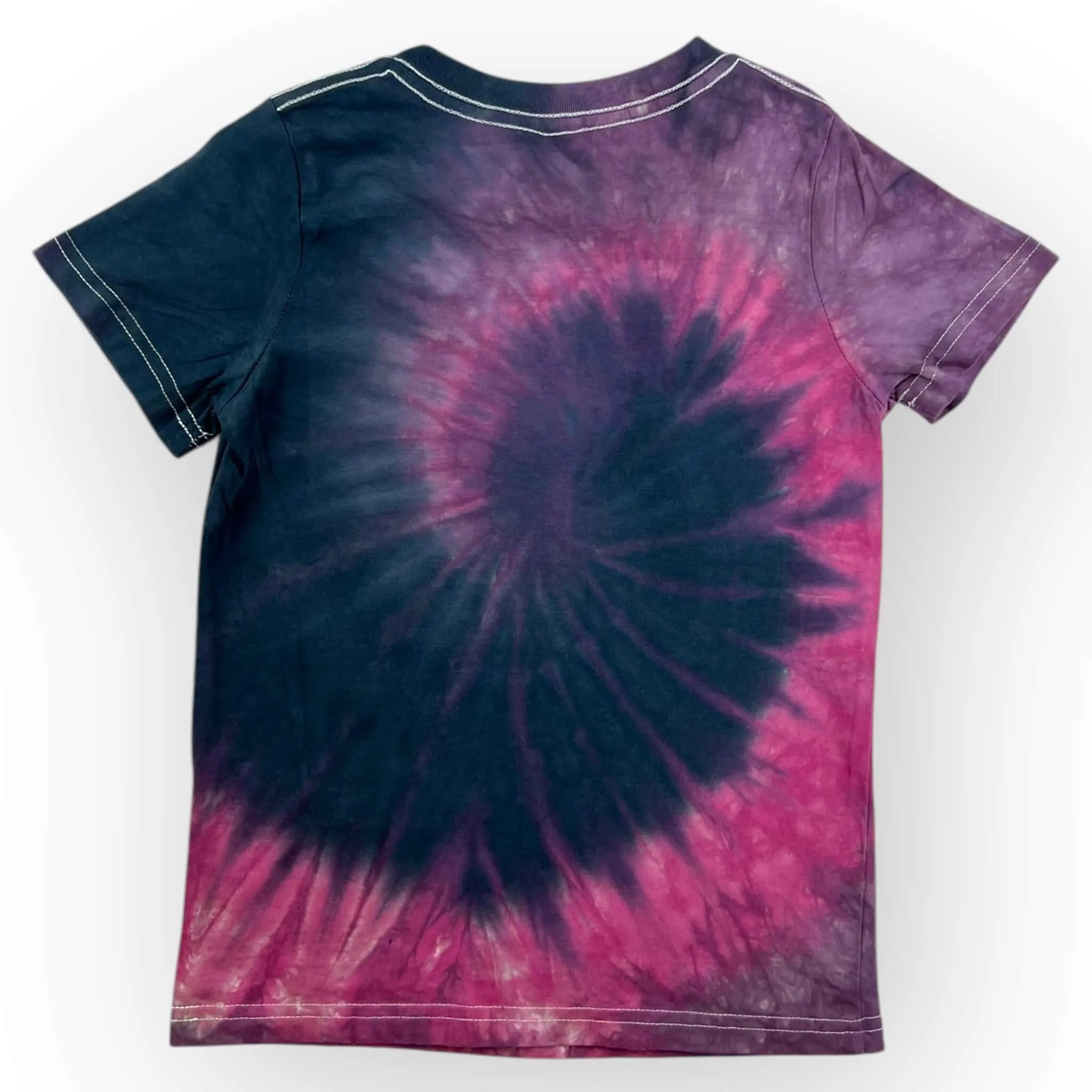 Red & Black Tie Dye Tee Age 6