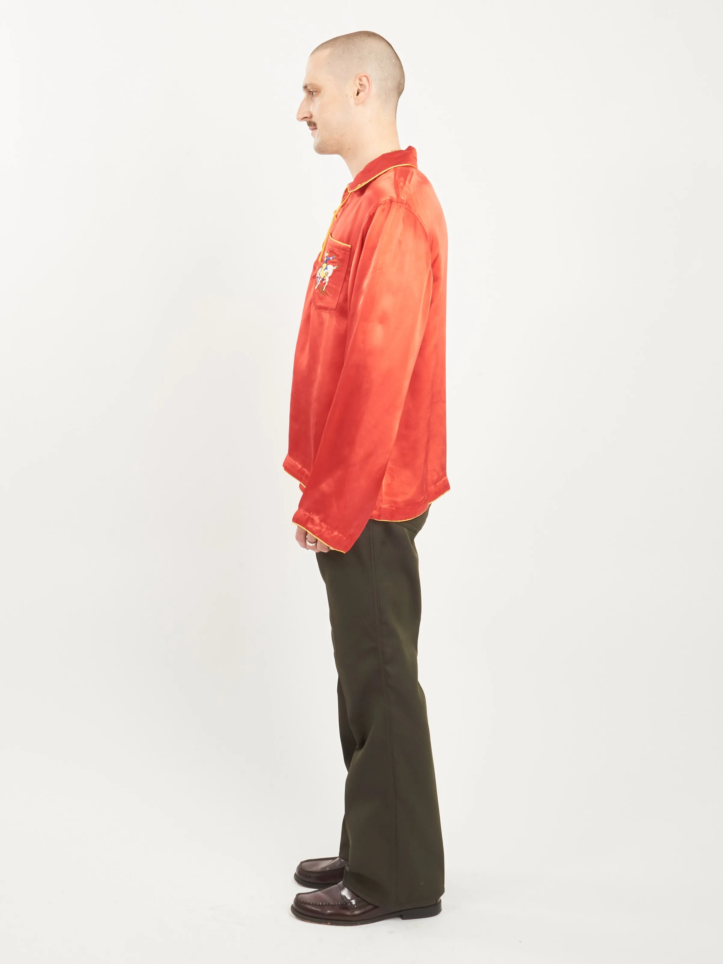 Red/Yellow Bronco Pullover