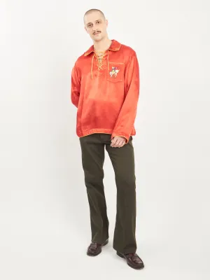 Red/Yellow Bronco Pullover